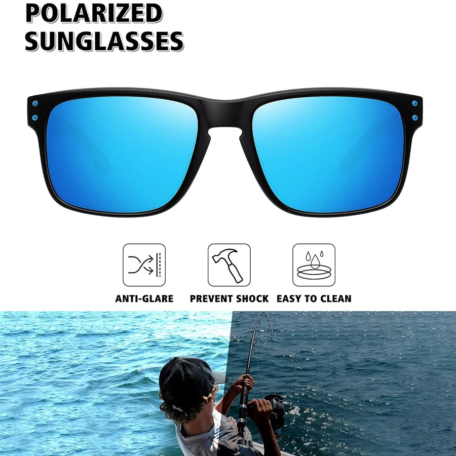 Polarized Square Sunglasses